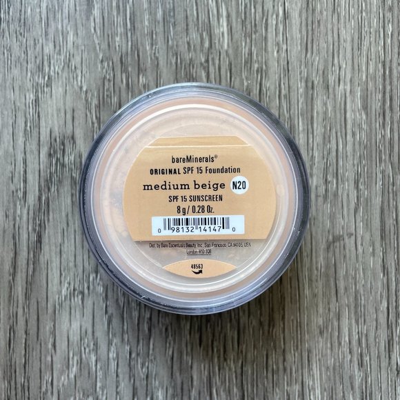 bareMinerals Original SPF 15 Foundation in Medium Beige N20 - Picture 1 of 1